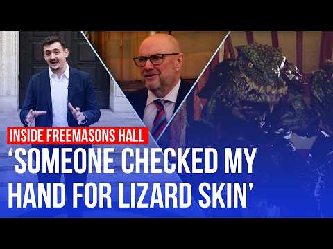 Handshakes, lizards and the moon landing | Inside the Freemasons' HQ