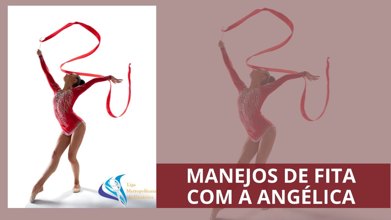 Aprenda Manejo de fita com a Angelica Kvieczynski. (Assista até o final hauhauahuhau)