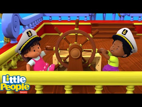 Who's The Captain!? ⭐ @littlepeople ⭐New Season! ⭐ - Kids TV Series, Kingdom Kids Zone - Little People - Fisher Price