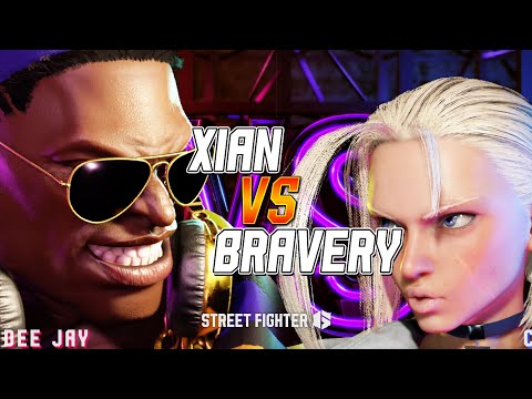 SF6 Xian (Dee Jay) vs bravery (Cammy) Street Fighter 6