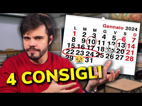 4 CONSIGLI per la SESSIONE INVERNALE