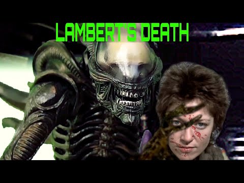 Alien 1979 Lambert's death deleted scenes