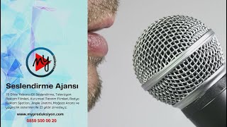 Seslendirme Ajansı | Seslendirme Stüdyosu | My Prodüksiyon