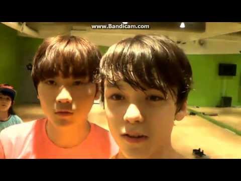 130618 SEVENTEEN TV - The members playing with the camera