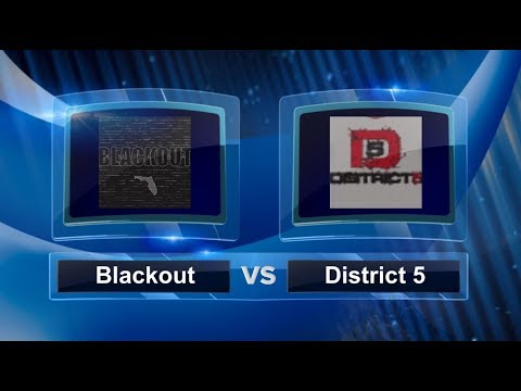 Blackout vs District 5 - Round of 16 - Georgia Kickball Open #GKO2017