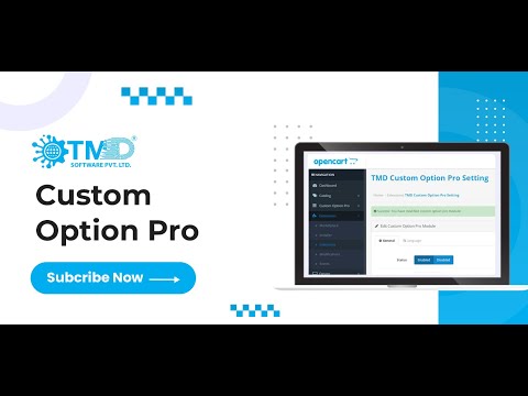 OpenCart Custom Option Pro : Create Product Option Without Price