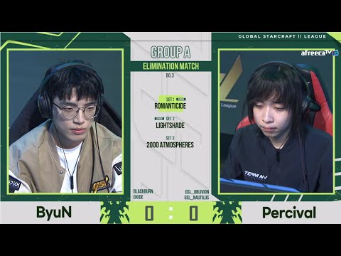 [2021 GSL S2] Ro.16 Group A Match4 Percival vs ByuN
