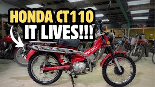 We Got a 1986 Honda CT110 Running (Then Took It Off-Road)
