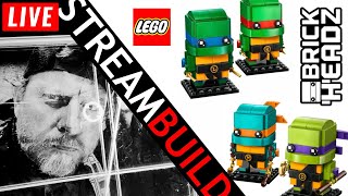 🔴 Building LEGO Teenage Mutant Ninja Turtles Figures (40878) Live! - Part 2 Finale