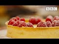 Mary Berry S Indulgent Lemon Posset Tart With Raspberries BBC