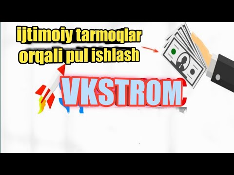 Vkstrom Vkontact bilan daromad topish ВКонтакте ВКонтакте оркали пул топиш