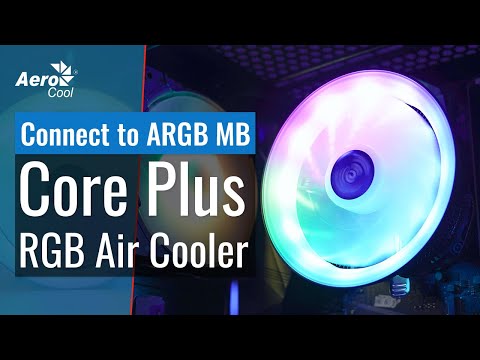 Aerocool Core Plus Procesorius Aušintuvas video