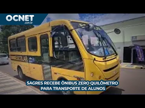 Sagres recebe ônibus zero quilômetro para transporte de alunos