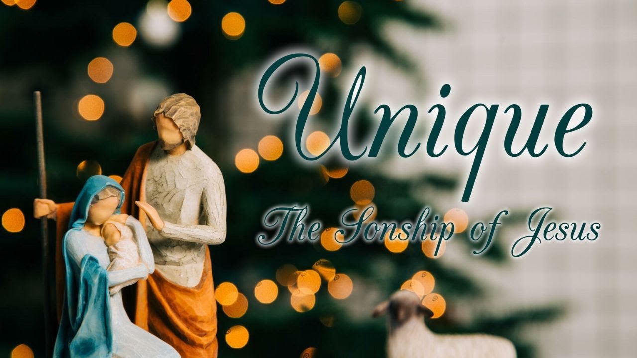Unique: The Sonship of Jesus