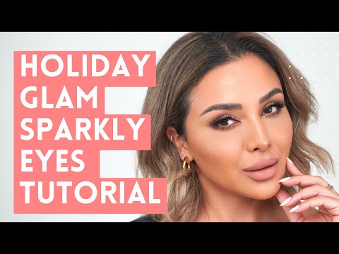 HOLIDAY SEASON EYE MAKEUP SPARKLY AND CLASSY | NINA UBHI