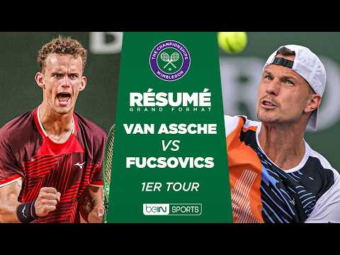 WIMBLEDON : Luca VAN ASSCHE vs Marton FUCSOVICS | 1er tour