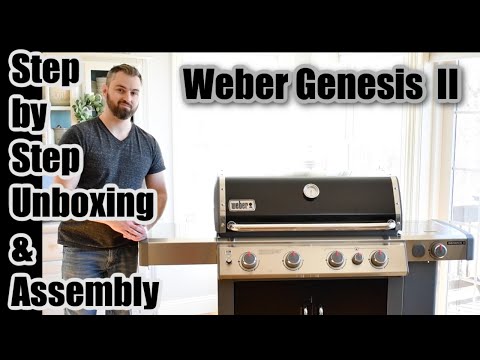 How to Assemble a Weber Genesis II Grill (Step by Step of E435 Model)