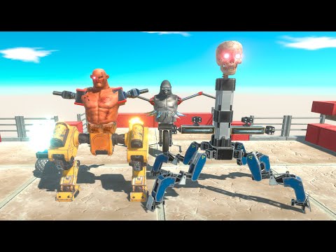 ⚡NEW Update Robotic DEATH RUN- 🦖 Animal Revolt Battle Simulator 🦕