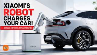 This Xiaomi Robot Charges Your Car Automatically