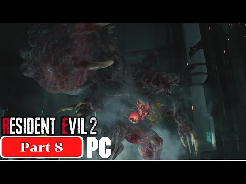 RESIDENT EVIL 2 REMAKE Gameplay Walkthrough Part 8 Claire Redfield Story- No Commentary