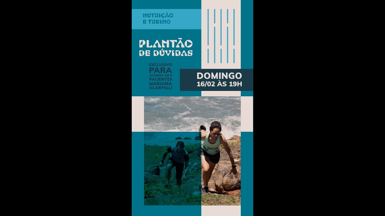 Plantão de Dúvidas com a nossa Nutri e Atleta Mariana Scarpelli