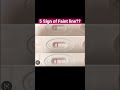 5 Sign Of Faint Line Pregnancy Or Not Shorts Trending Pregnancyannoucement Pregnancytest