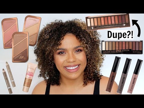 New at the Drugstore Week! RIMMEL! Dupes, Lip swatches, demos! Video