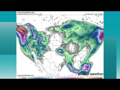 November 27, 2017 Weather Xtreme Video - Afternoon Edition