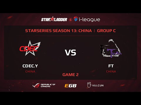 CDEC.Youth vs FanTuan, StarSeries 13 China, Game 2