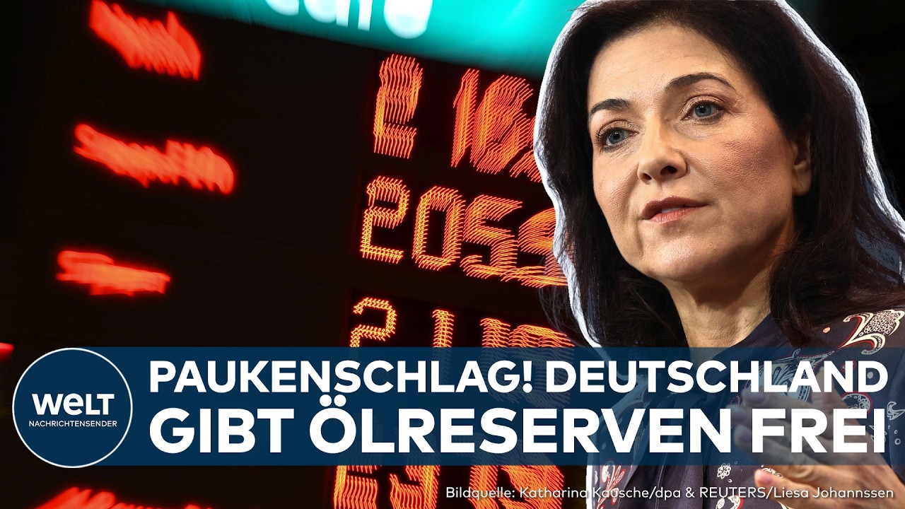 ÖLKRISE: Entspannung an Zapfsäulen? Deutschland gibt Ölreserven frei! Reiche kündigt Maßnahmen an
