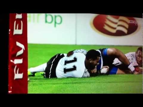 PLAYER ALMOST KILLED IN TACKLE