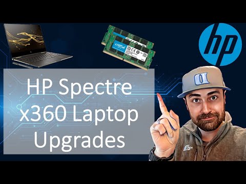 HP Spectre x360 Laptop Upgrade