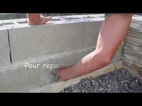 comment poser pierre de parement exterieur
