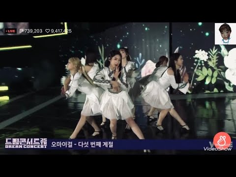[오마이걸] 190518 DREAM CONCERT - 다섯 번째 계절 | OH MY GIRL