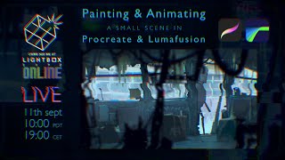 Painting & Animating a small scene in Procreate and Lumafusion
