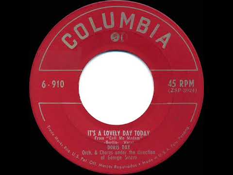 1950 Doris Day - It’s A Lovely Day Today