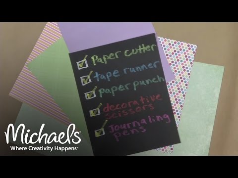 Paper Crafting 101: Basic Tools | Ideas for Papercrafting | Michaels