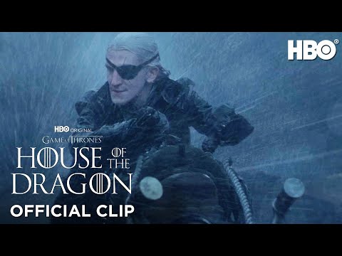 Aemond Targaryen & Lucerys Velaryon Battle In The Sky | House of the Dragon | HBO