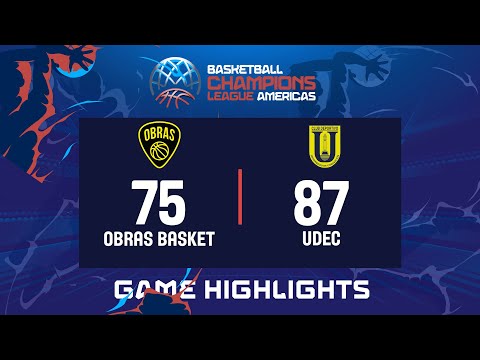 Obras Sanitarias vs. Universidad De Concepcion - Game Highlights