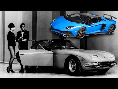Thumbnail for Lamborghini V12: From 350 GT to Aventador by Giotto Bizzarrini