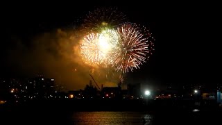 preview picture of video 'Fireworks Day of city 2014 (Murmansk) - Фейерверк День города (Мурманск)'