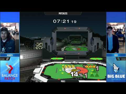 Patchless SSBM - Bugatti (Fox) vs. Spiff (Sheik) - Melee Pools