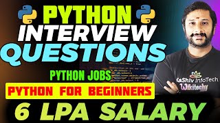 📌 Python Interview Preparation Tamil | Fresher to Job-Ready in Minutes! #kaashivinfotech