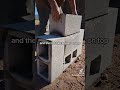 Building A Two Burner Rocket Stove Using Cinder Blocks Offgrid Diy Cooking