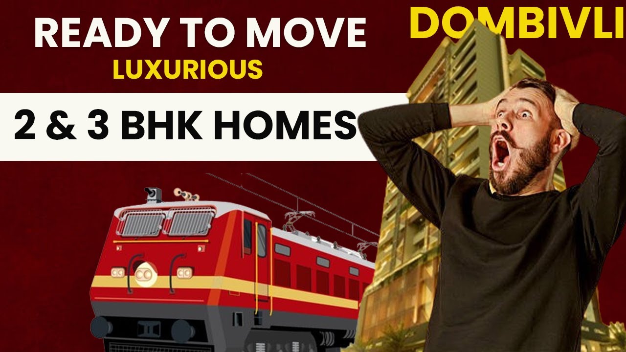 2 bhk flat for sale in Dombivli east near station | Call 9022112222