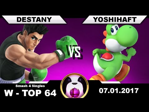 PPT-W17 - Destany (Little Mac) Vs. Yoshihaft (Yoshi) - Winners Top 64 - Smash 4