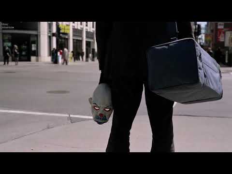 Robo al banco //Batman el caballero de la noche