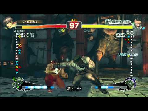 de5 ARK (Guy) vs guruna (Dudley) - SSF4AE2012 1080p HD