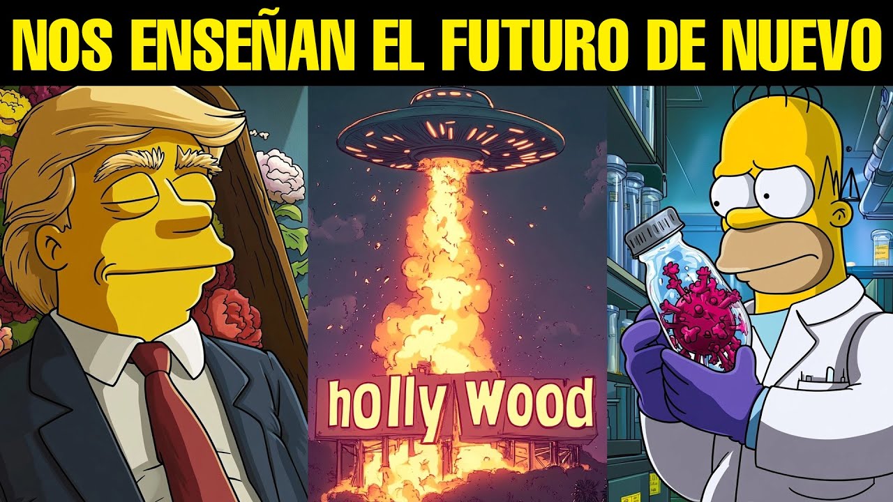 Estas PREDICCIONES de LOS SIMPSON para el 2025 son ESCALOFRIANTES y algunas ya se CUMPLIERON...