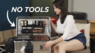 Camping Aluminum Box DIY Transformation Without Using Any Tools!